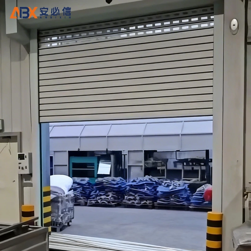 张家口铝质快速门项目案例｜安必信工业门厂家